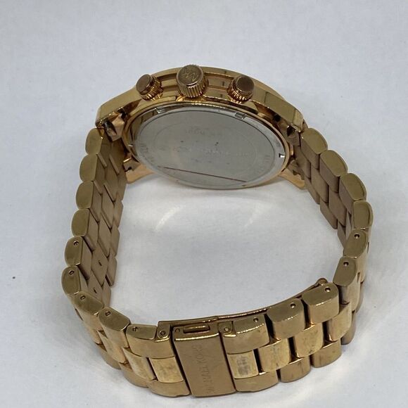 Michael Kors Runway MK8096 Womens Stainless Steel Analog Dial Quartz Watch MP713 - Picture 11 of 12